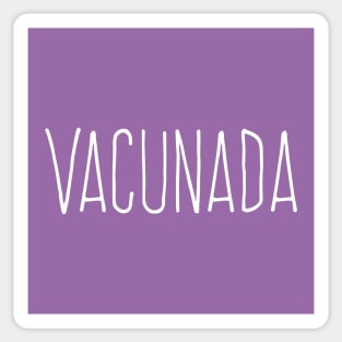 Vacunada - Vaccinated Sticker